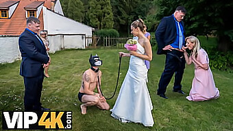 A Bizarre And Sensual European Play With A Bride-To-Be